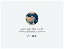 Tablet Screenshot of mileswheelersmith.com